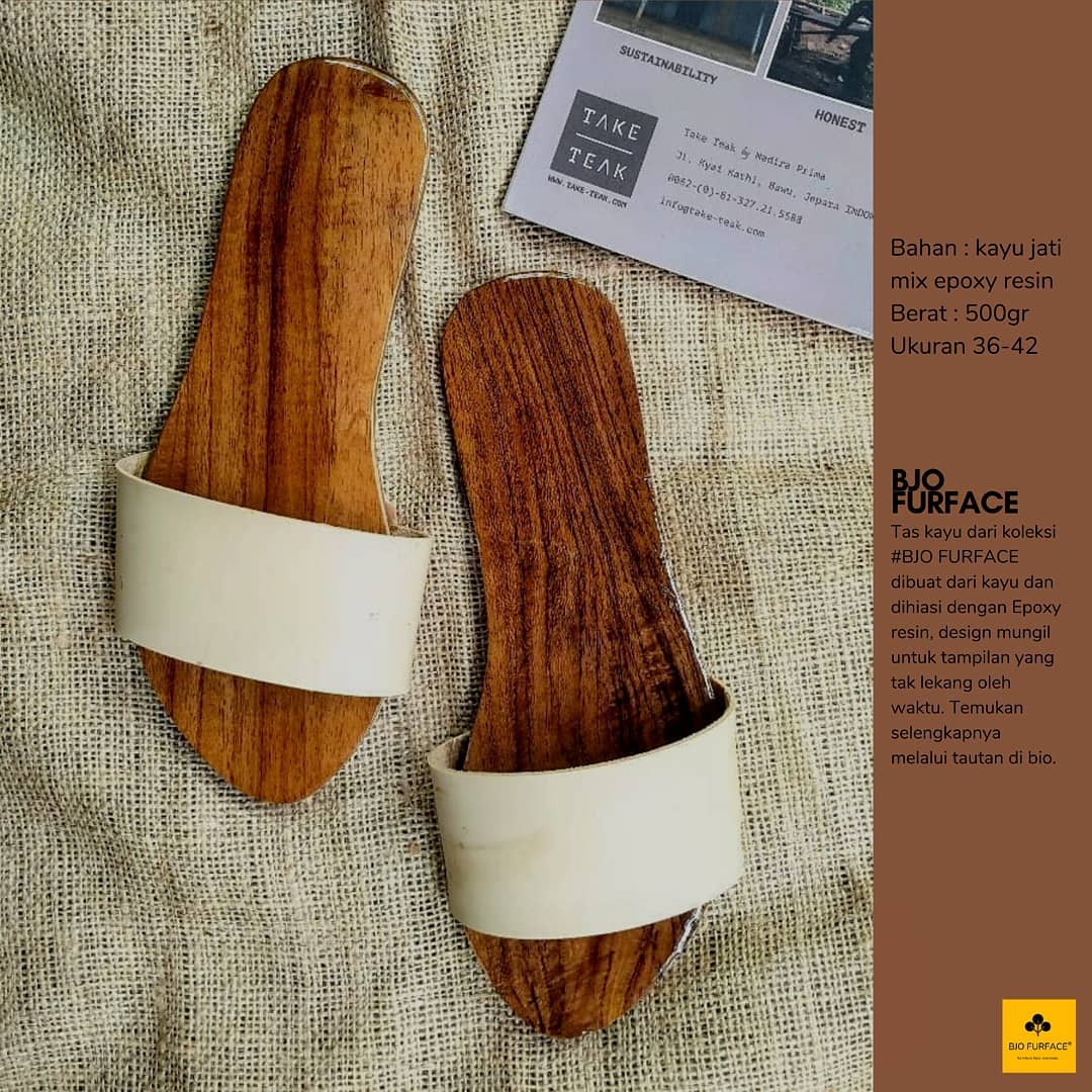 Sandal Kayu Resin BJO FURFACE